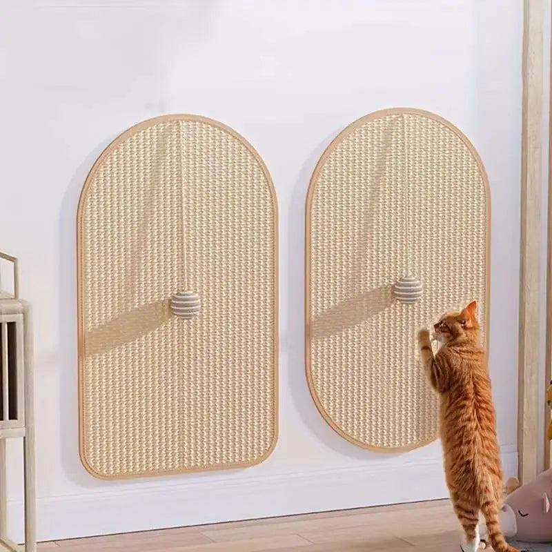 Sisal Kratzpad für Katzen - Selbstklebend, langlebig